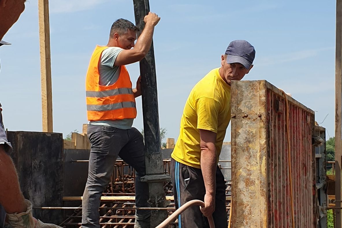 Podul peste Someș de la Seini prinde contur