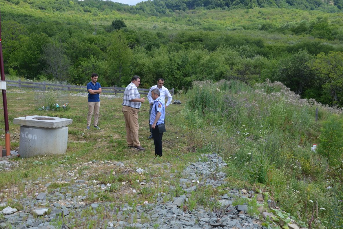 Alunecare de teren reactivată în comuna Coroieni