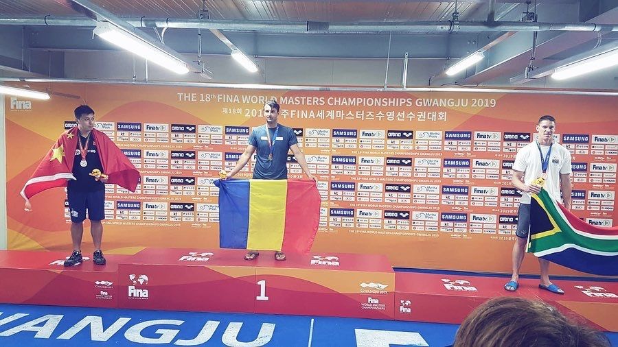 Ștefan Gherghel, campion mondial la înot