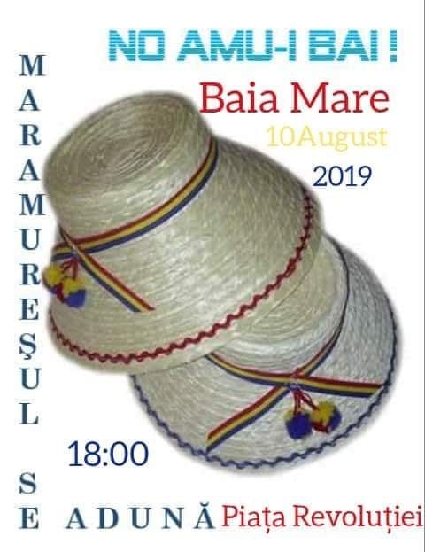 Ora 18: Protest în Piața Revoluției din Baia Mare