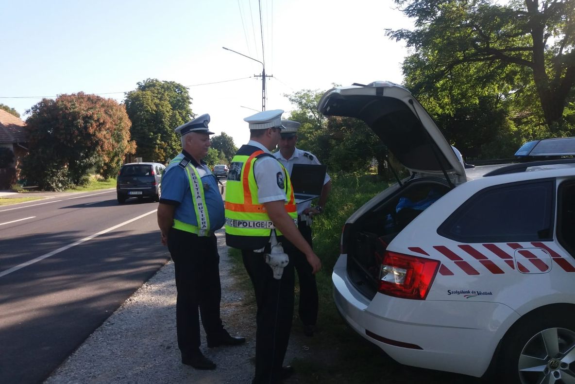 I.P.J.Maramureş continuă cooperarea cu Poliţia Szolnok