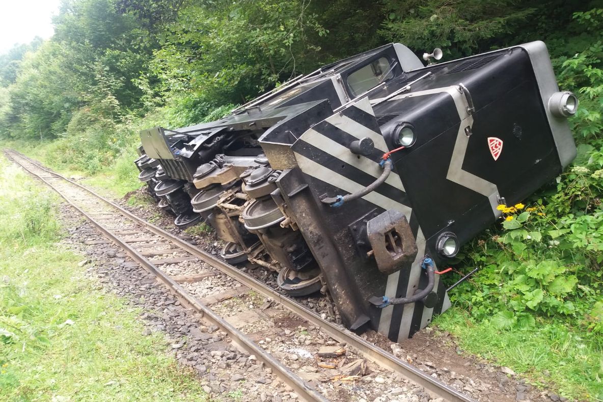 Raport întocmit după incidentele cu Mocănița