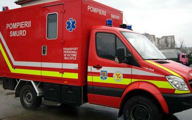 Elicopterul SMURD solicitat la Spitalul Municipal Sighetu Marmației