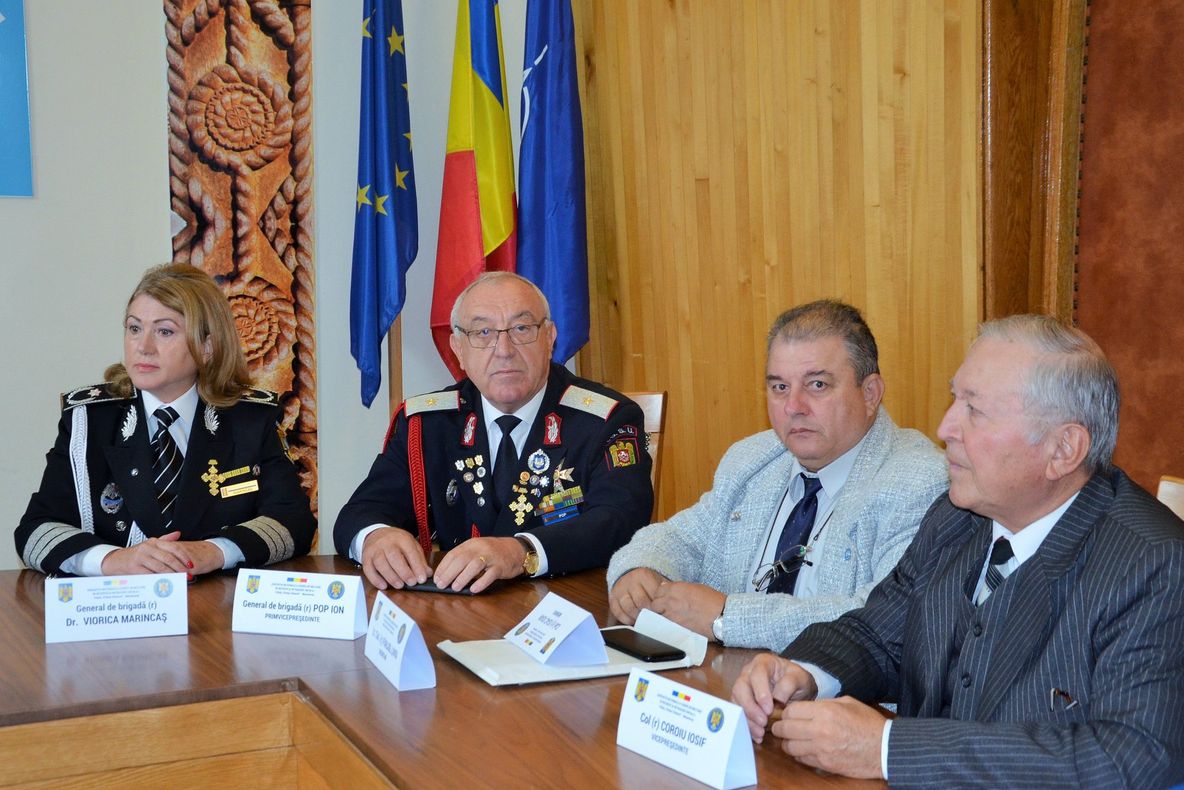 Protocol de colaborare între cadrele militare în rezervă și retragere din Maramureș și din Ucraina