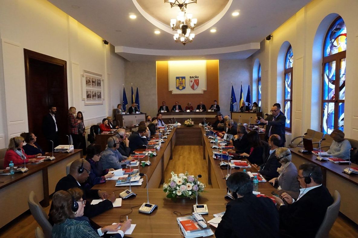 Vizită sindicală internațională la Consiliul Județean Maramureș