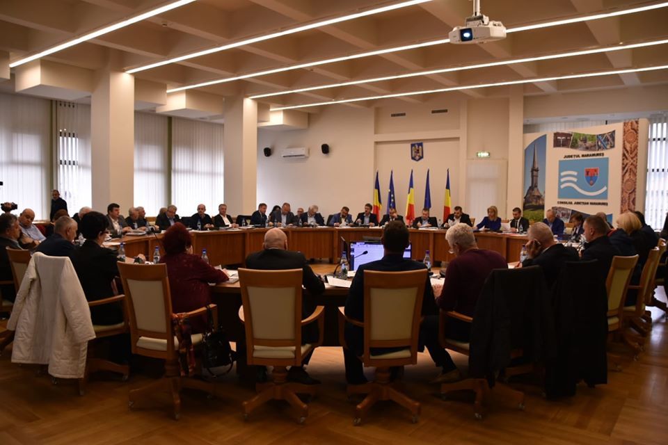 29 de proiecte supuse aprobării în ședința ordinară a Consiliului Județean Maramureș din luna noiembrie