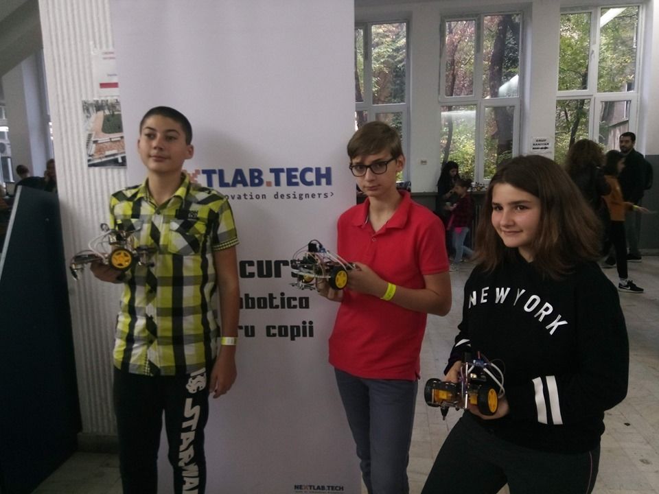 Din nou la înălţime! Elevi băimăreni la concurs de robotică