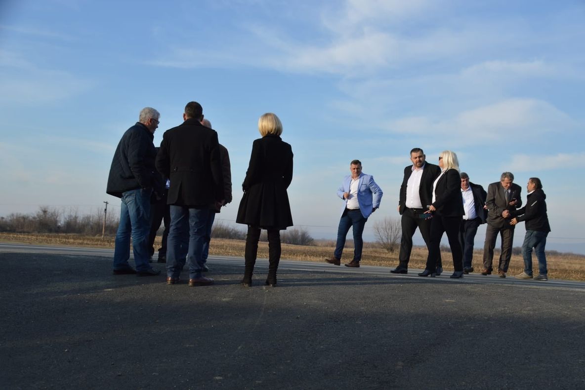 S-a finalizat reabilitarea DJ 182B pe tronsonul Șomcuta Mare – Remeți pe Someș