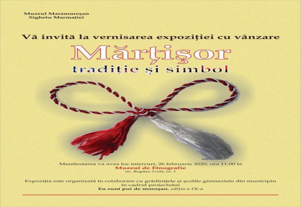 ”Mărțișor – tradiție și simbol” | Expoziție de mărțișoare cu vânzare în scop caritabil