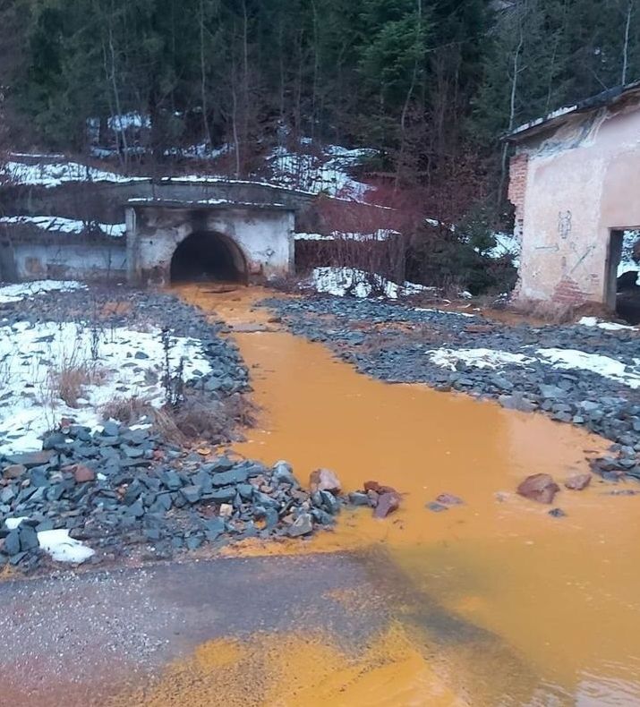 Precipitațiile abundente și topirea zăpezii au antrenat depunerile existente la Galeria Breiner