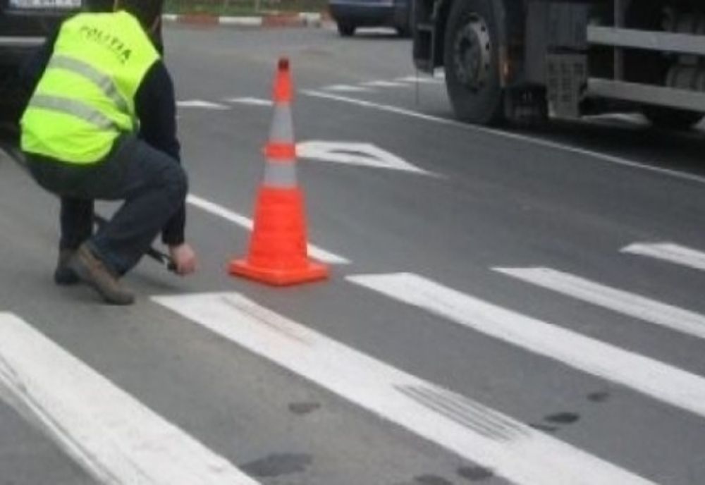 Accidentaţi pe trecerea pentru pietoni