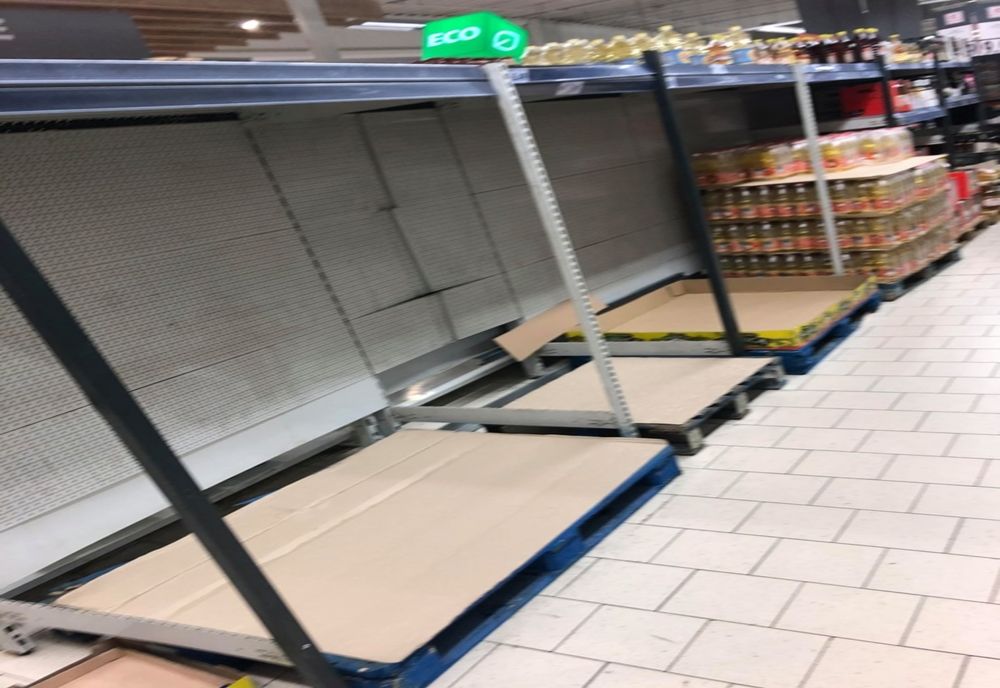 Maramureșenii își fac provizii