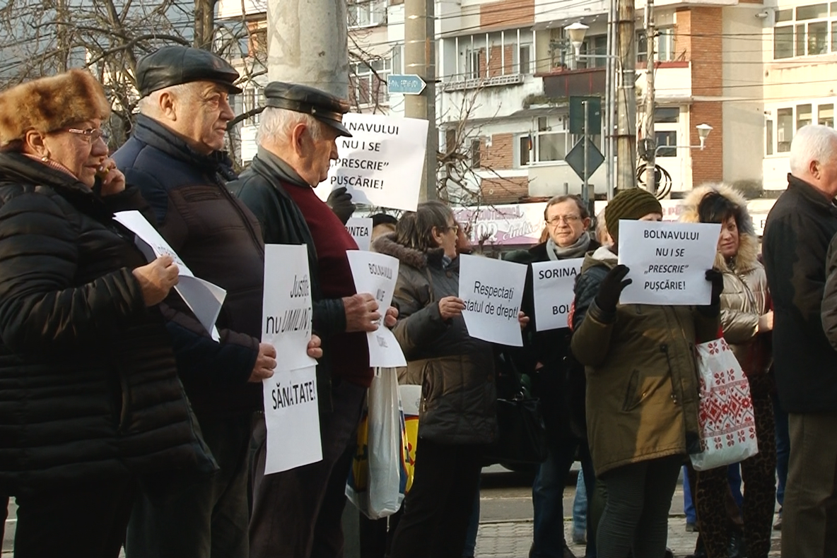Protest la Baia Mare pentru susținerea Sorinei Pintea