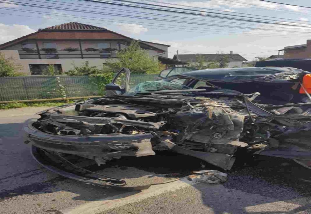 Grav accident în Sălaj! Patru persoane rănite după o coliziune