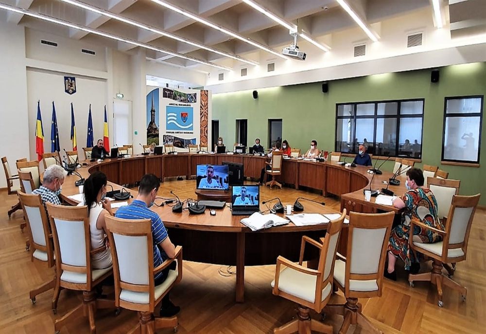 16 proiecte de hotărâre aprobate în ședința ordinară a Consiliului Județean Maramureș din luna iulie