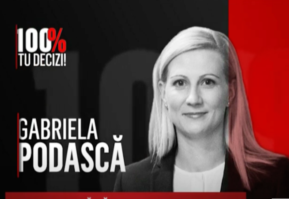 100% TU DECIZI! Gabriela Podașcă, rețeta secretă către un post de demnitar