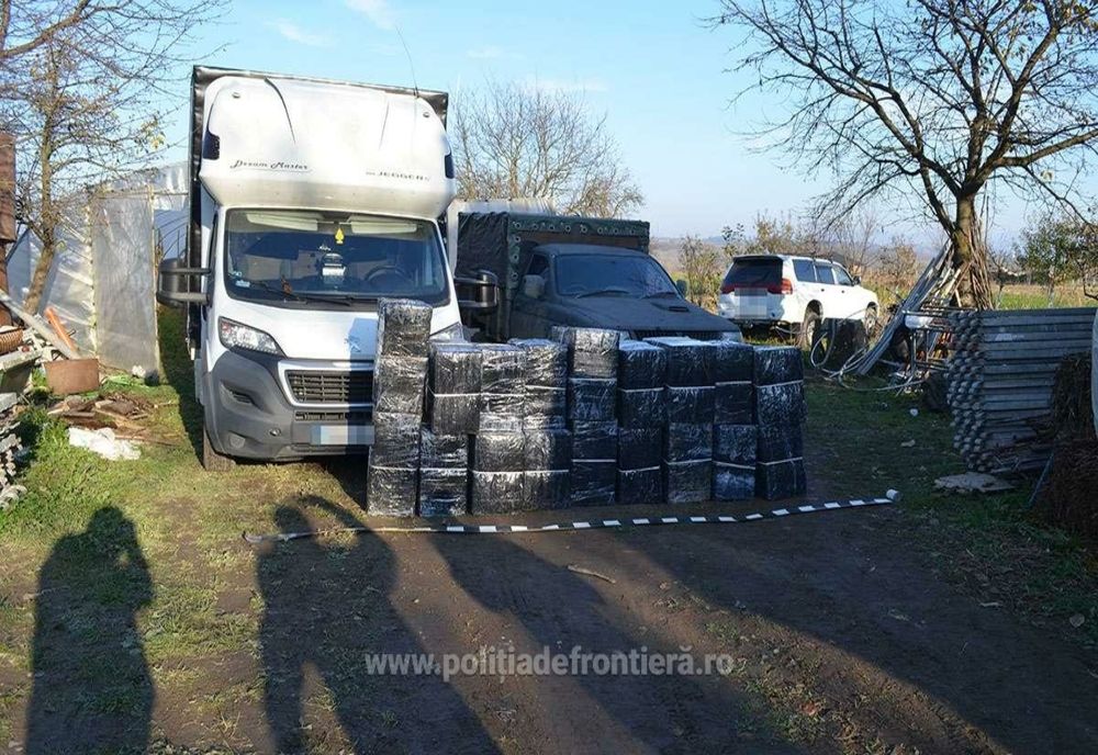 Patru maramureșeni, cercetați pentru contrabandă! Au ascuns într-un solar țigări în valoare de aproape 44.000 de euro