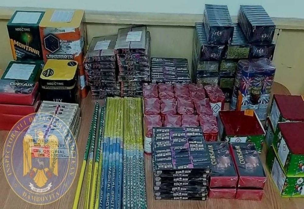 Femeie care vindea ilegal articole pirotehnice prinsă de poliţiştii maramureşeni
