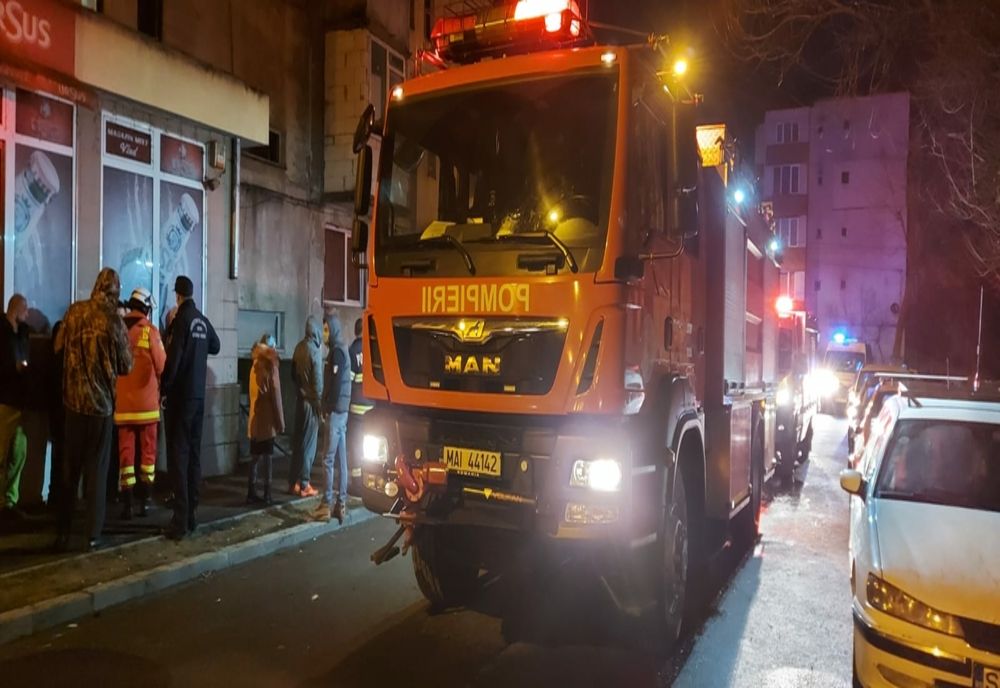 Incendiu într-un apartament din Baia Mare. O femeie a murit