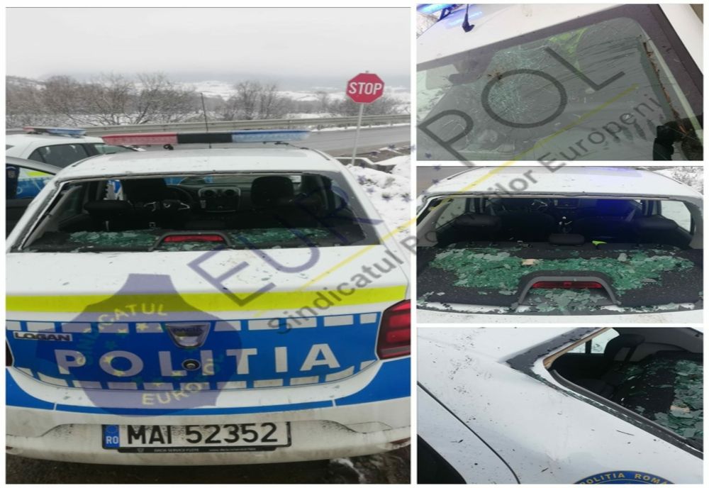 VIDEO | Atac cu bâte și pietre asupra polițiștilor în Târgu Lăpuș