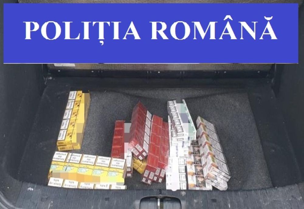Contrabandă cu țigarete în Sighetu Marmației 