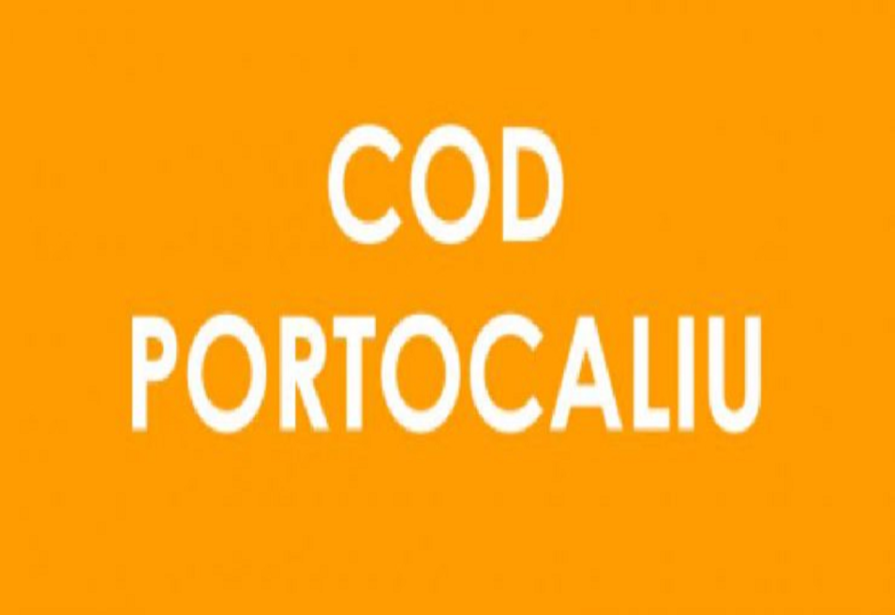 Mai multe localități din Bistrița-Năsăud și Maramureș, sub  COD PORTOCALIU  de averse torențiale