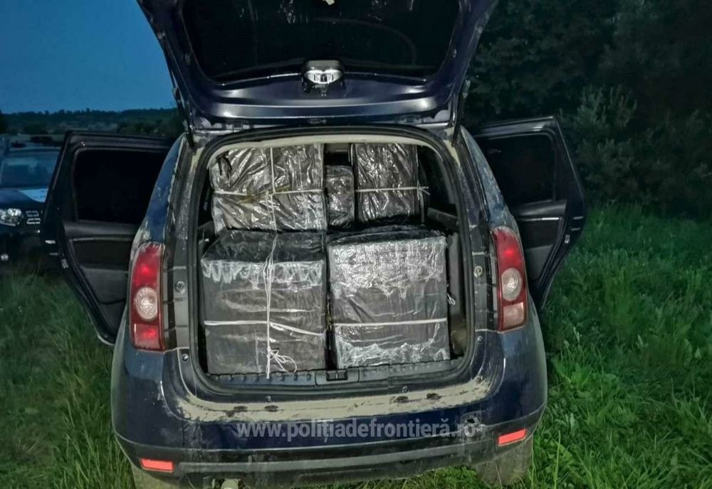 Circa 10.000 de pachete de țigări de contrabandă, confiscate de polițiștii de frontieră maramureșeni