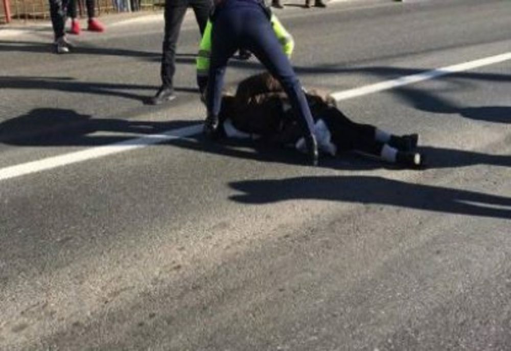 Minor resuscitat de către un polițist aflat în timpul liber în urma unui accident rutier