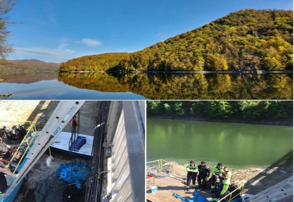 Lucrările de  de reparații la barajul Strâmtori-Firiza, continuă