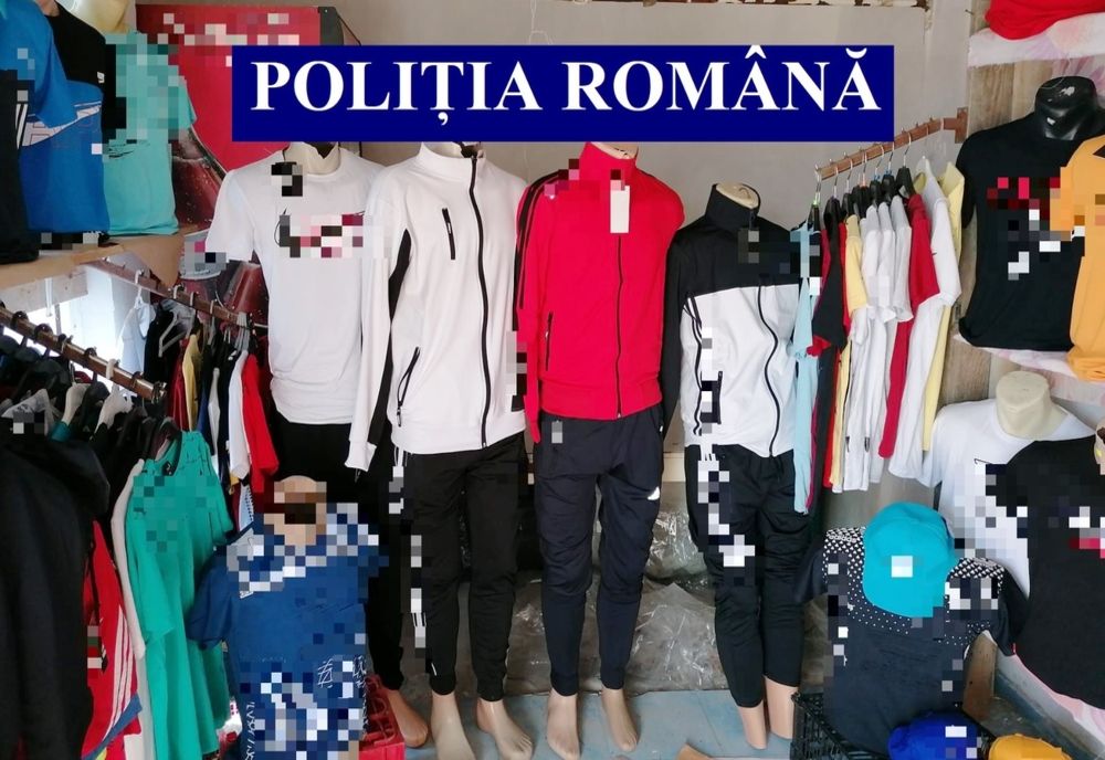 Zeci de produse contrafăcute au fost confiscate de poliţiştii din Maramureş
