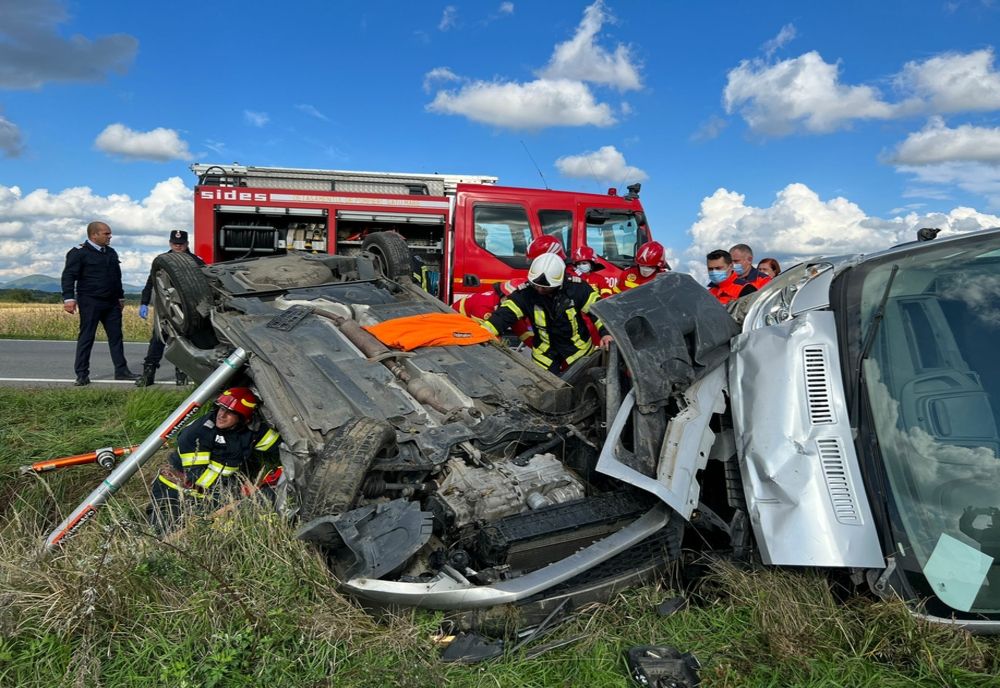 VIDEO: Accident cumplit pe DN 1C, între localitățile Apa și Iojib! Un maramureșean a murit, iar soția lui a fost dusă în stare gravă la spital