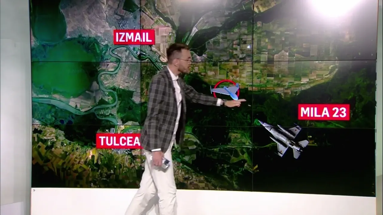 Traseul periculos al dronelor din România: Una a trecut peste case în Deltă, alta a zburat în zigzag spre Capitală