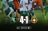 FCSB a fost umilită de FK Auda și a părăsit Conference League