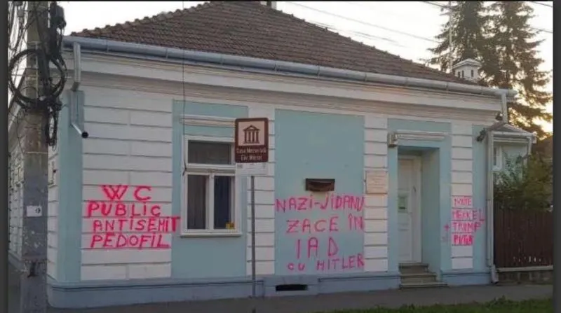 casa-lui-ellie-wiesel-vandalizata