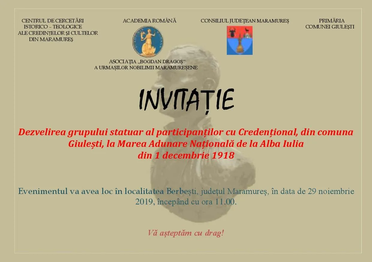 EVENIMENT INEDIT ÎN BERBEȘTI
