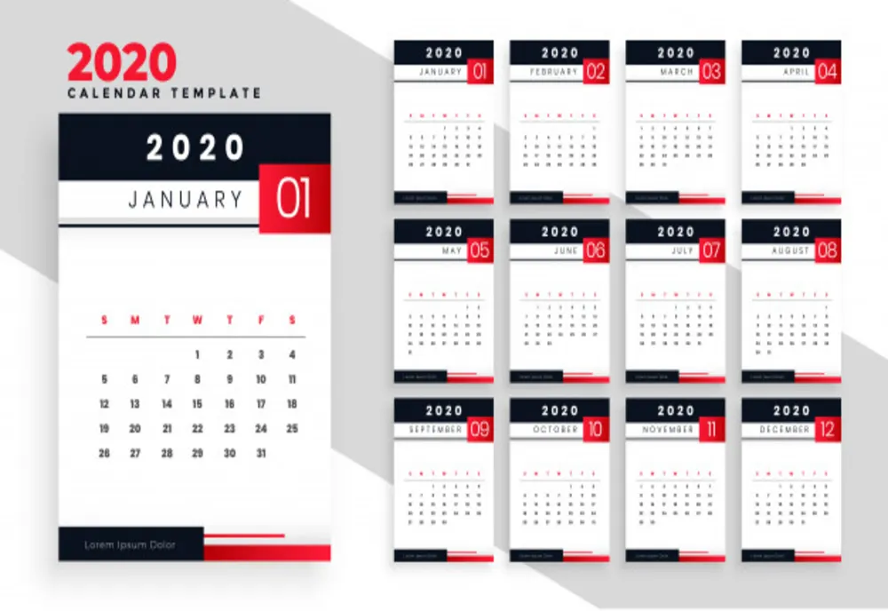 15 zile libere în 2020. 11 pică în timpul săptămânii