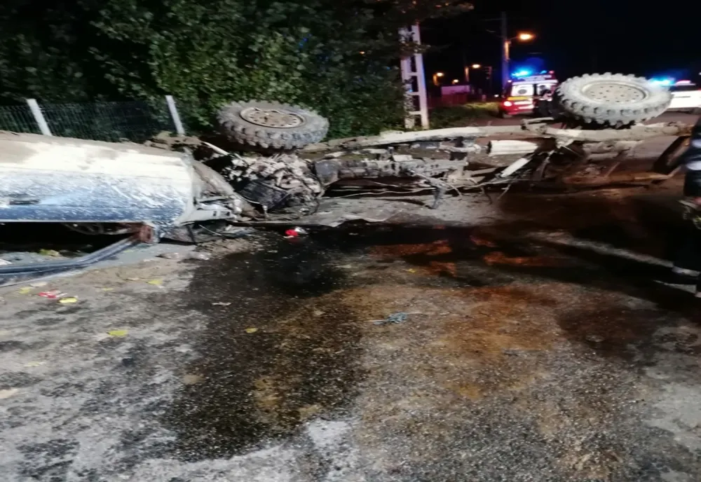 Accident rutier grav în Baia Mare