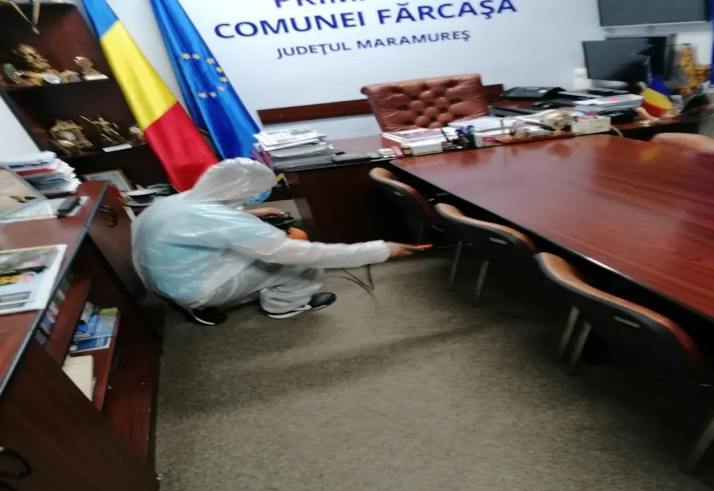 Anchetă epidemiologică la Fărcașa după ce primarul a anunțat că este infectat cu noul coronavirus