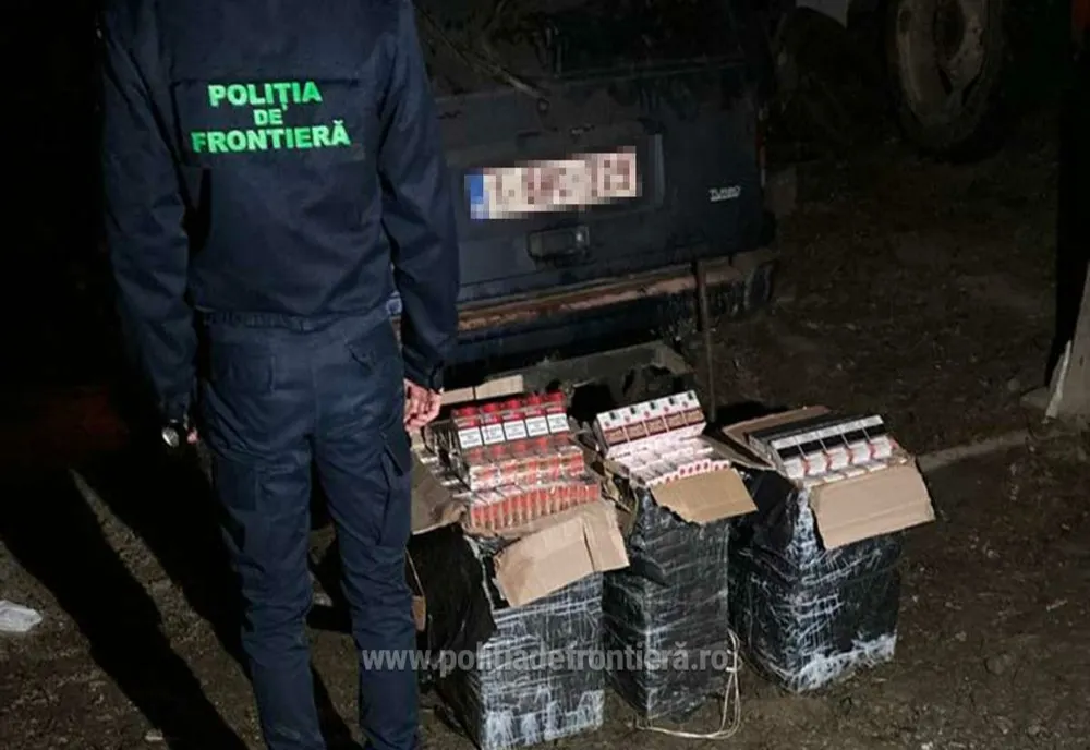 Grupare infracţională specializată în contrabanda cu ţigări, destructurată de poliţiştii de frontieră maramureşeni