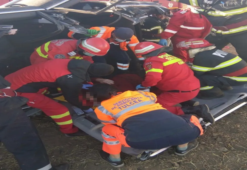 Accident provocat de un şofer beat din Suciu de Sus! Soţia lui a fost rănită şi a ajuns la spital