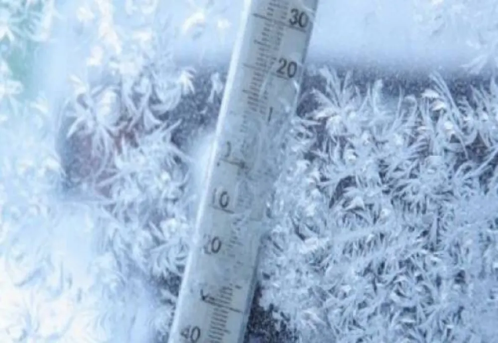 Cea mai scăzută temperatură din România a fost înregistrată noaptea trecută într-o localitatea din Sălaj