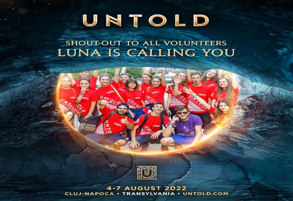 2000 de tineri sunt așteptați să facă voluntariat la UNTOLD
