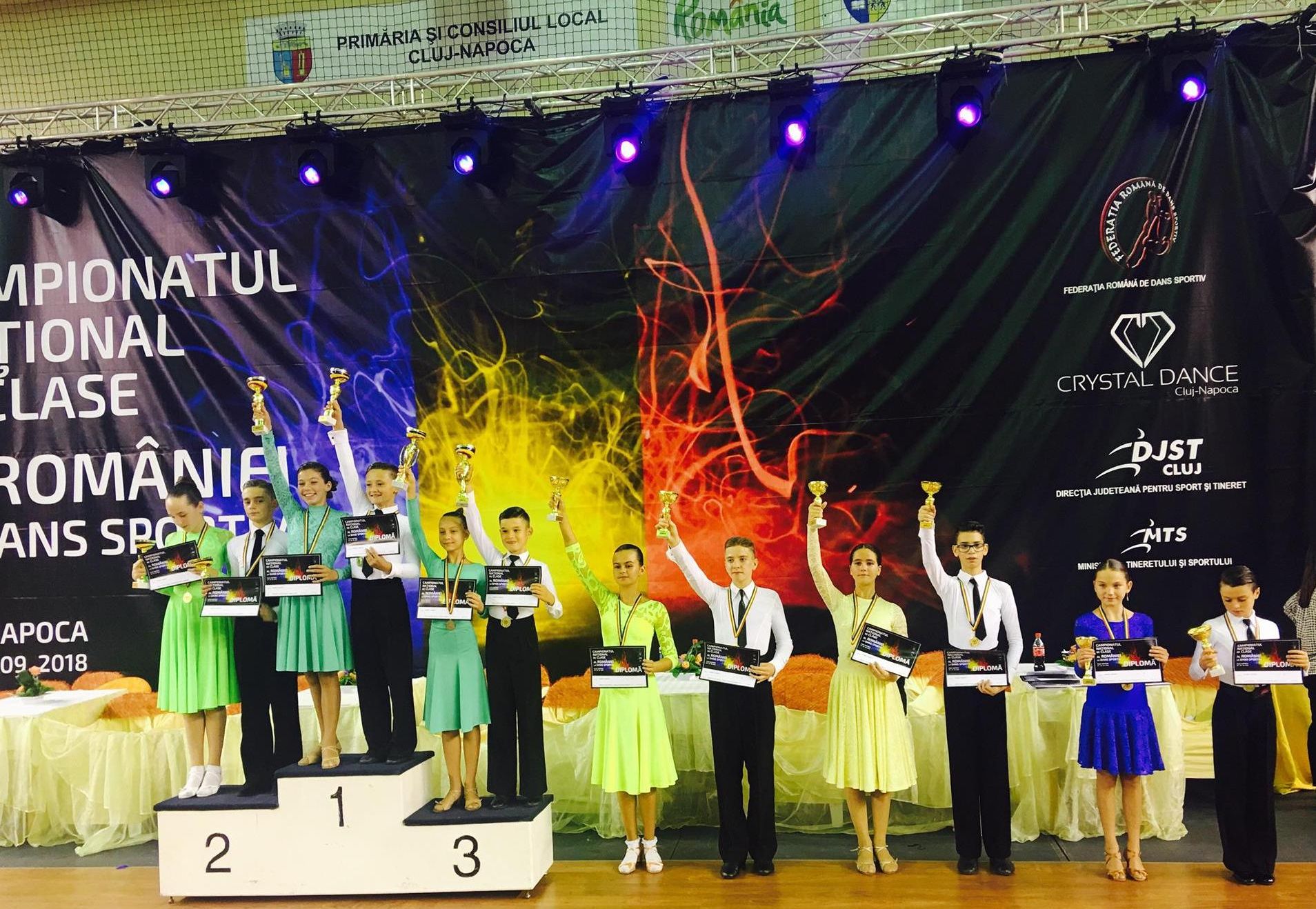 Medalia de bronz a fost obtinuta de perechea formata din David Popa si Melisa Indolean