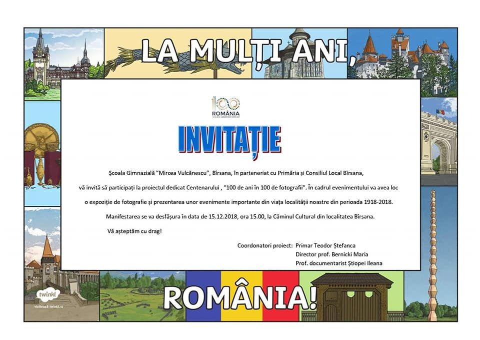 100 de ani intr-o 100 de fotografii