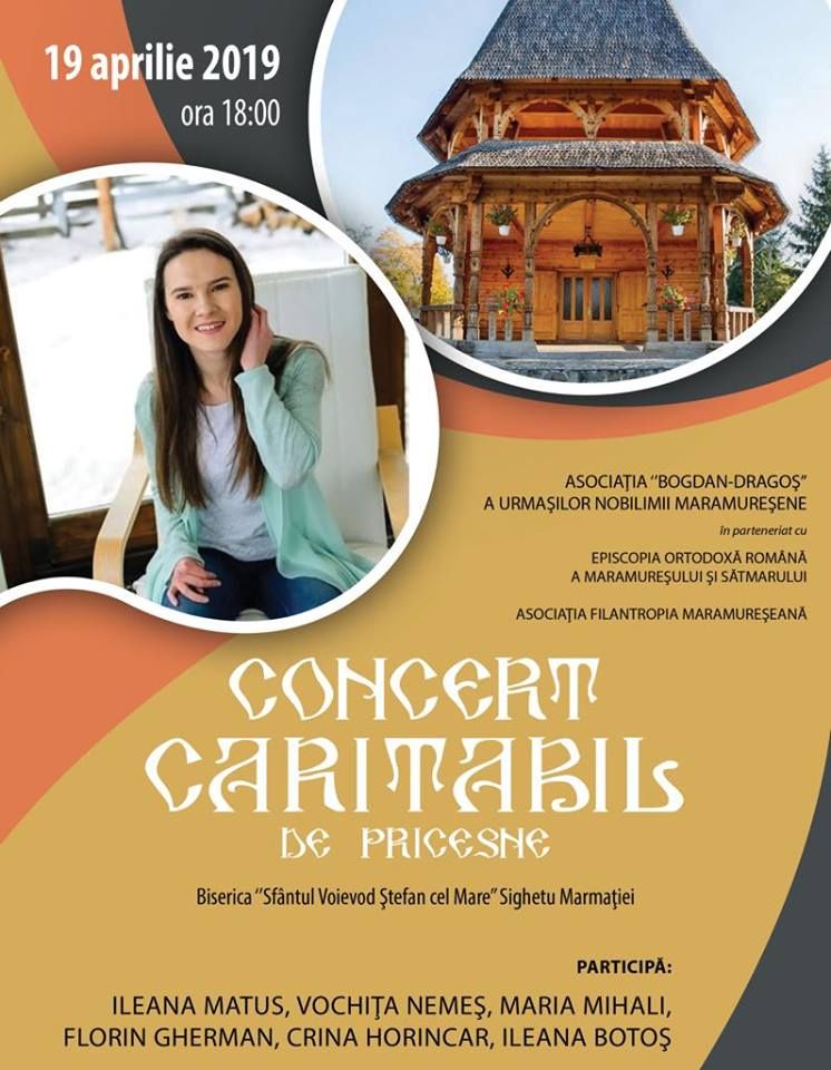 afis concert caritabil oana puicar