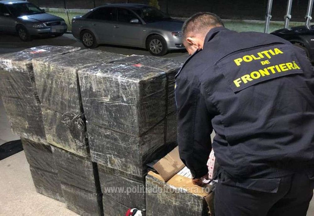 Țigări în valoare de peste 70.000 lei, confiscate la frontiera de nord