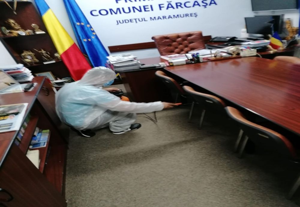 Anchetă epidemiologică la Fărcașa după ce primarul a anunțat că este infectat cu noul coronavirus