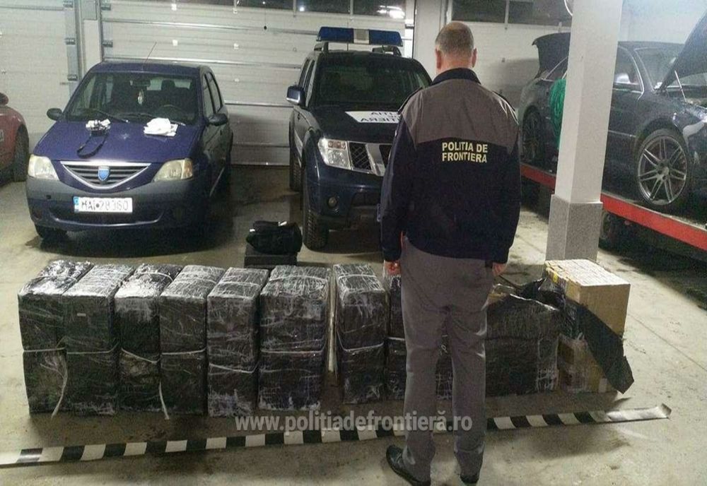 Urmăriri în trafic și aproximativ 7.000 pachete cu țigări de contrabandă confiscate la frontiera de nord