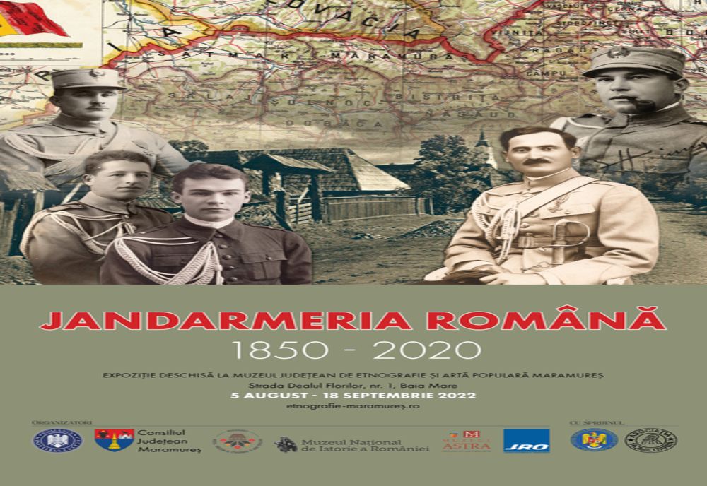 Deschiderea expoziției „Jandarmeria Română 1850 - 2020”  la Muzeul Județean de Etnografie și Artă Populară Maramureș
