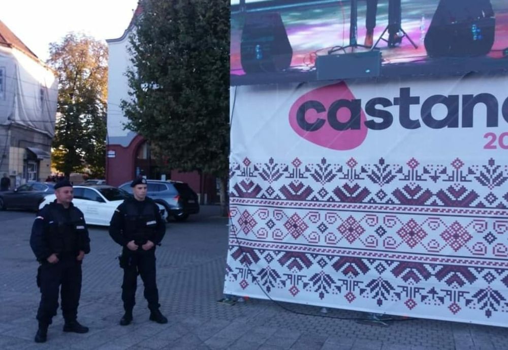 Jandarmii maramureșeni vor asigura ordinea și liniștea publică la Sărbătoarea Castanelor din Baia Mare
